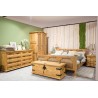 Rustykalna komoda z drewna COM 04