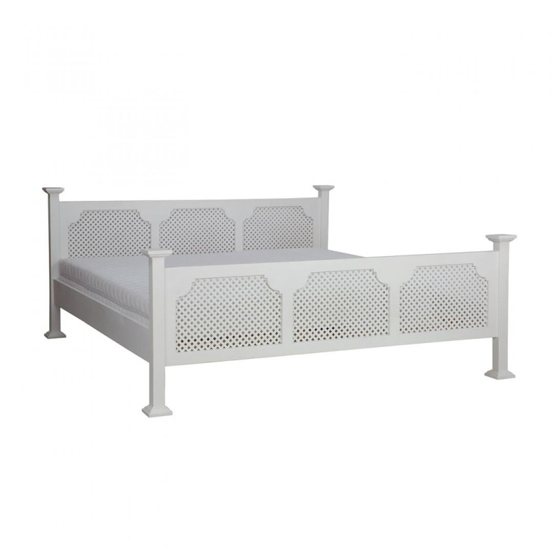 Łóżko sosnowe z ażurem ACC 08