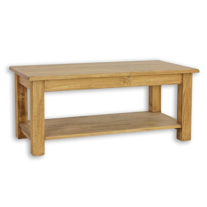 drewniana-ława-z-półką-do-salonu