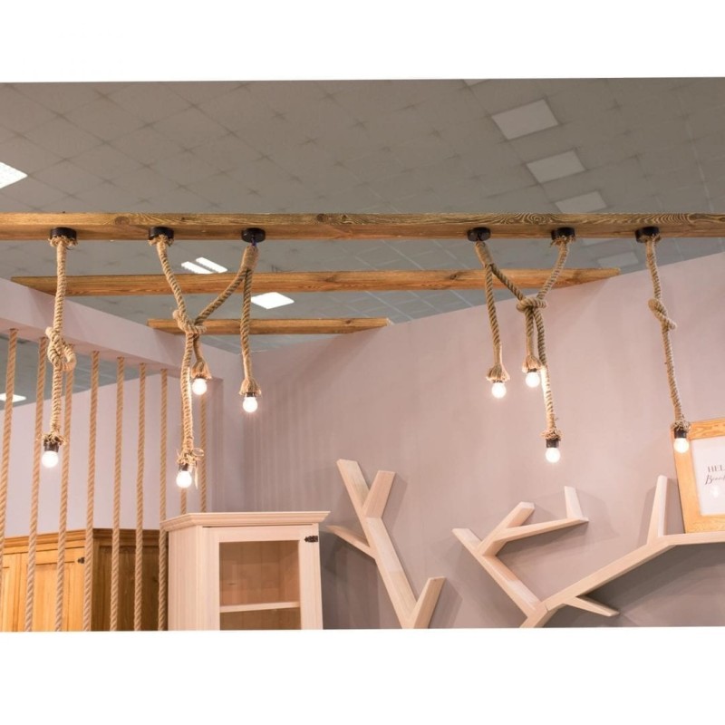 komplet lamp sznurowych