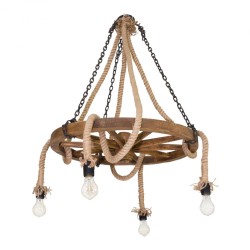 Lampa sznurowa KOŁO VINTAGE