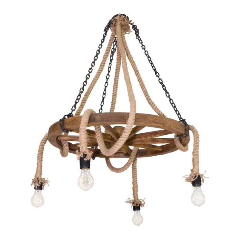 Lampa sznurowa KOŁO VINTAGE