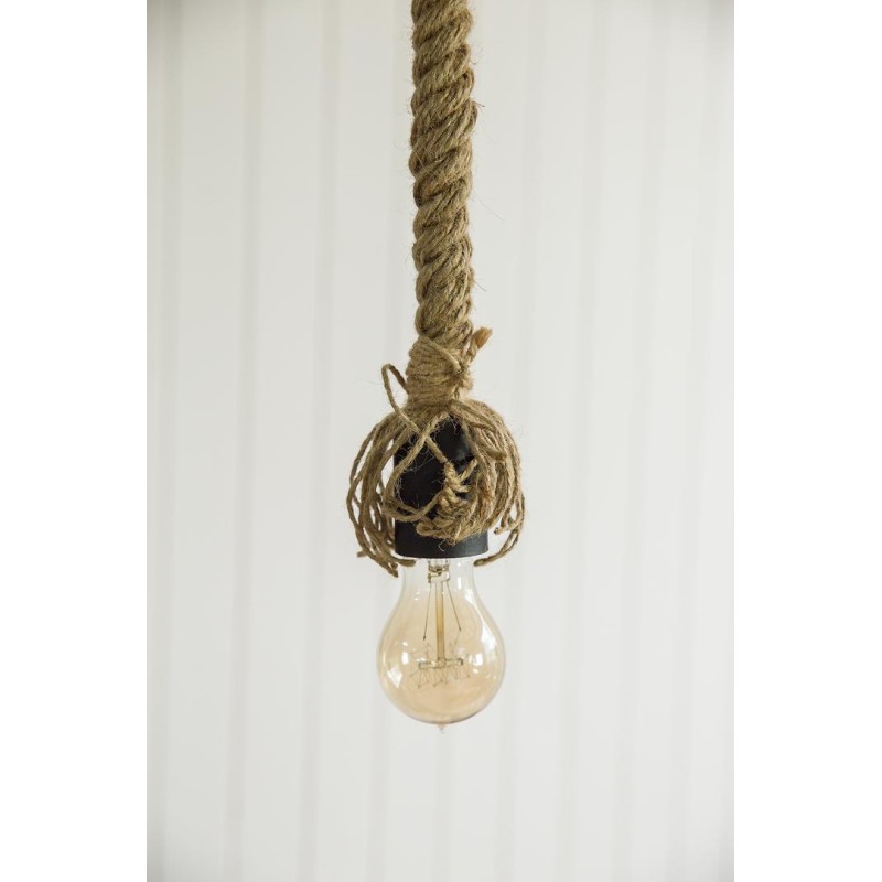 Rustykalna lampa sznurowa 100 cm