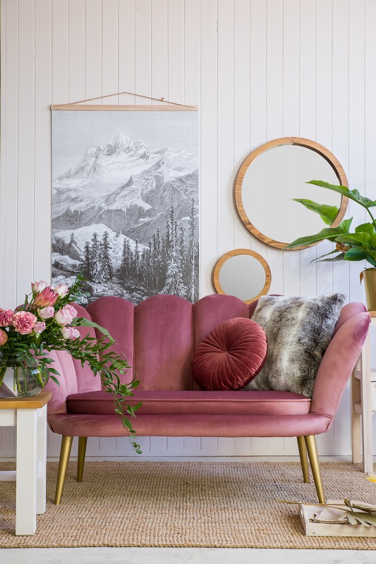 wygodna sofa rosalina w orginalnym kształcie